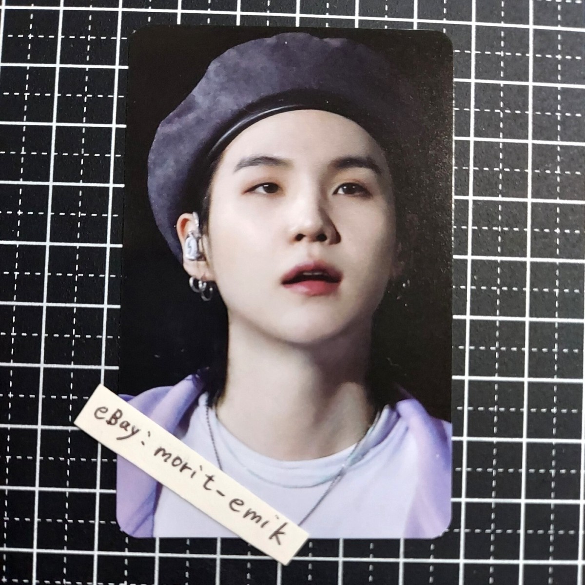 SUGA BTS Yet to Come in Cinemas cinema random Official photo card Photocard  PC