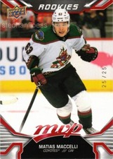 2022-23 Upper Deck MVP Hockey Cards Checklist, Odds & Rookie Redemption Details 40