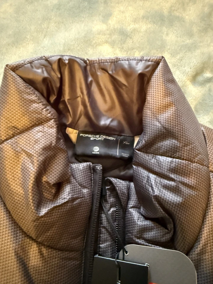 colete isolante Porsche Design Adidas P 5000 Primaloft novo com etiquetas preto - Imagem 4 de 4