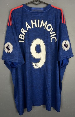 Maillot Manchester United Ibrahimovic #9 2016/2017 – Taille 2XL, Occasion Très Bon état