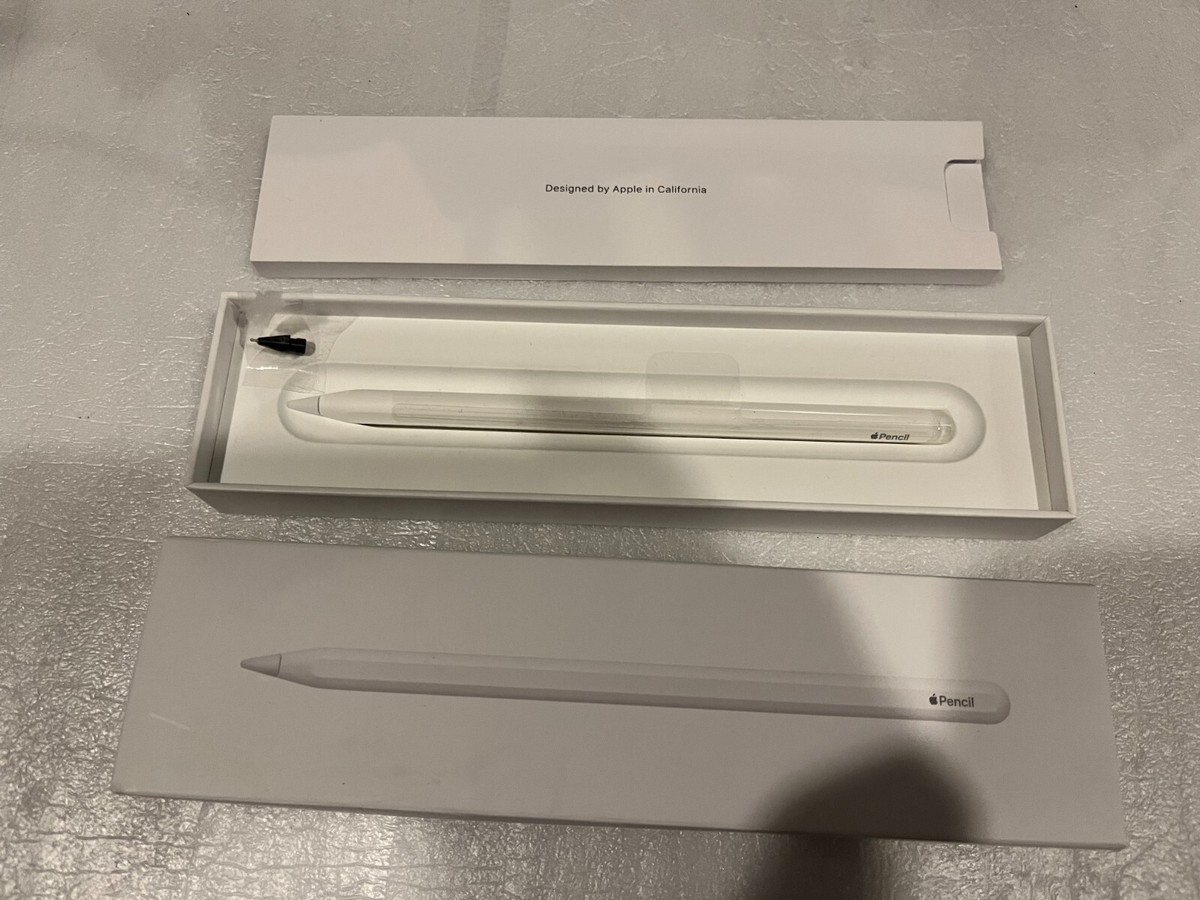 Apple Pencil (2nd Generation) with Extra Tip, Model A2051, Tested Apple Pencil (2nd Generation) with Extra Tip, Model A2051, Tested