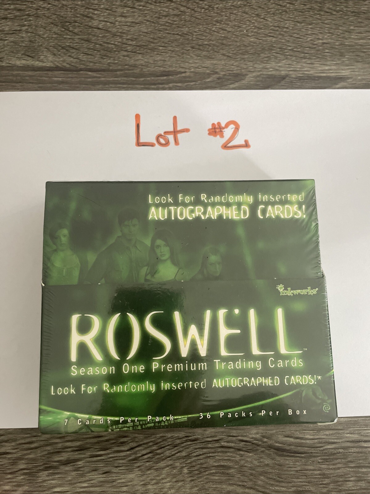 Roswell Season One Premium Trading Cards, Sealed Box Inkworks, 36 Packs