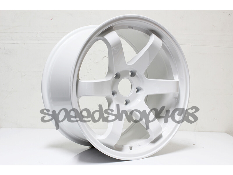 ROTA GRID WHEELS White 18X9.5 +20MM 5X114.3 For 240SX S14 350Z G35