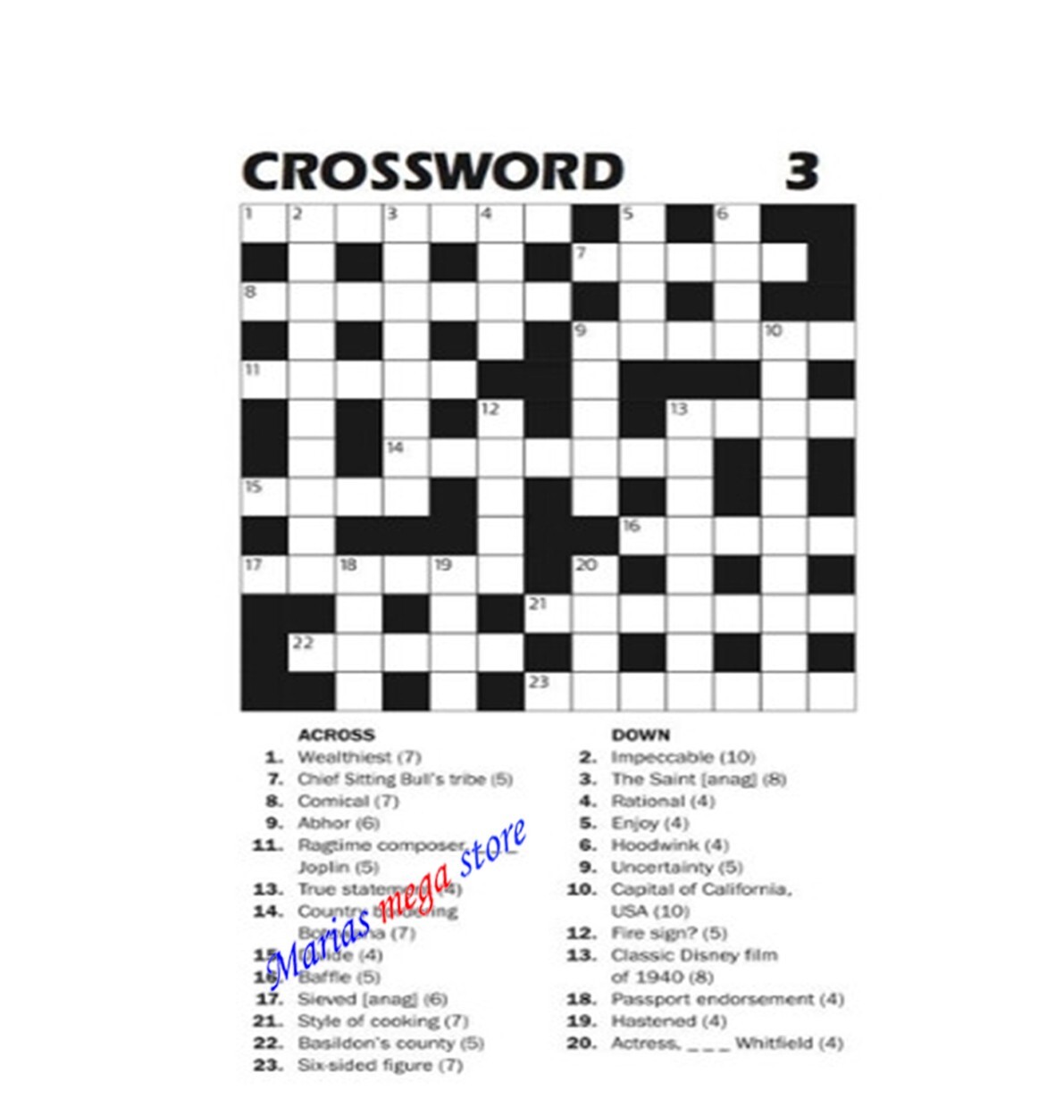 Set Of 2 x CROSSWORD Spiral Cross Words Puzzle Book Travel Books 200 Puzzles eBay