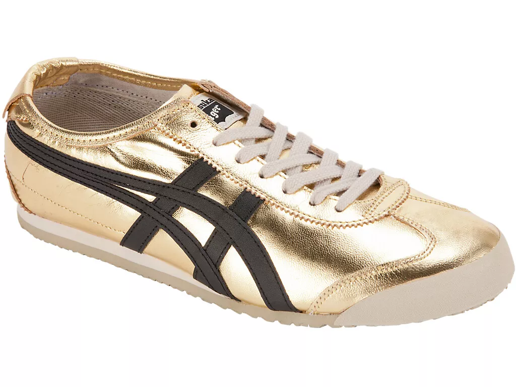 Onitsuka tiger mexico clearance 66 gold black