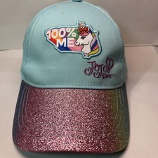 JoJo Siwa Unicornio “100% ME” Brillo Gorra Sombrero Nickelodeon Multicolor Niños Arco Iris