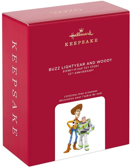 Hallmark Buzz Lightyear and Woody 25th Anniversary Toy Story