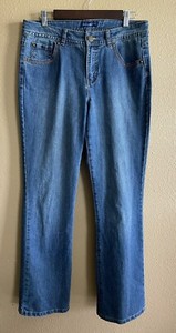 BANDOLINO // WOMENS BLUE DENIM JEANS 