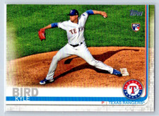 2019 Topps Update Baseball - Kyle Bird - Texas Rangers - RC - #US80