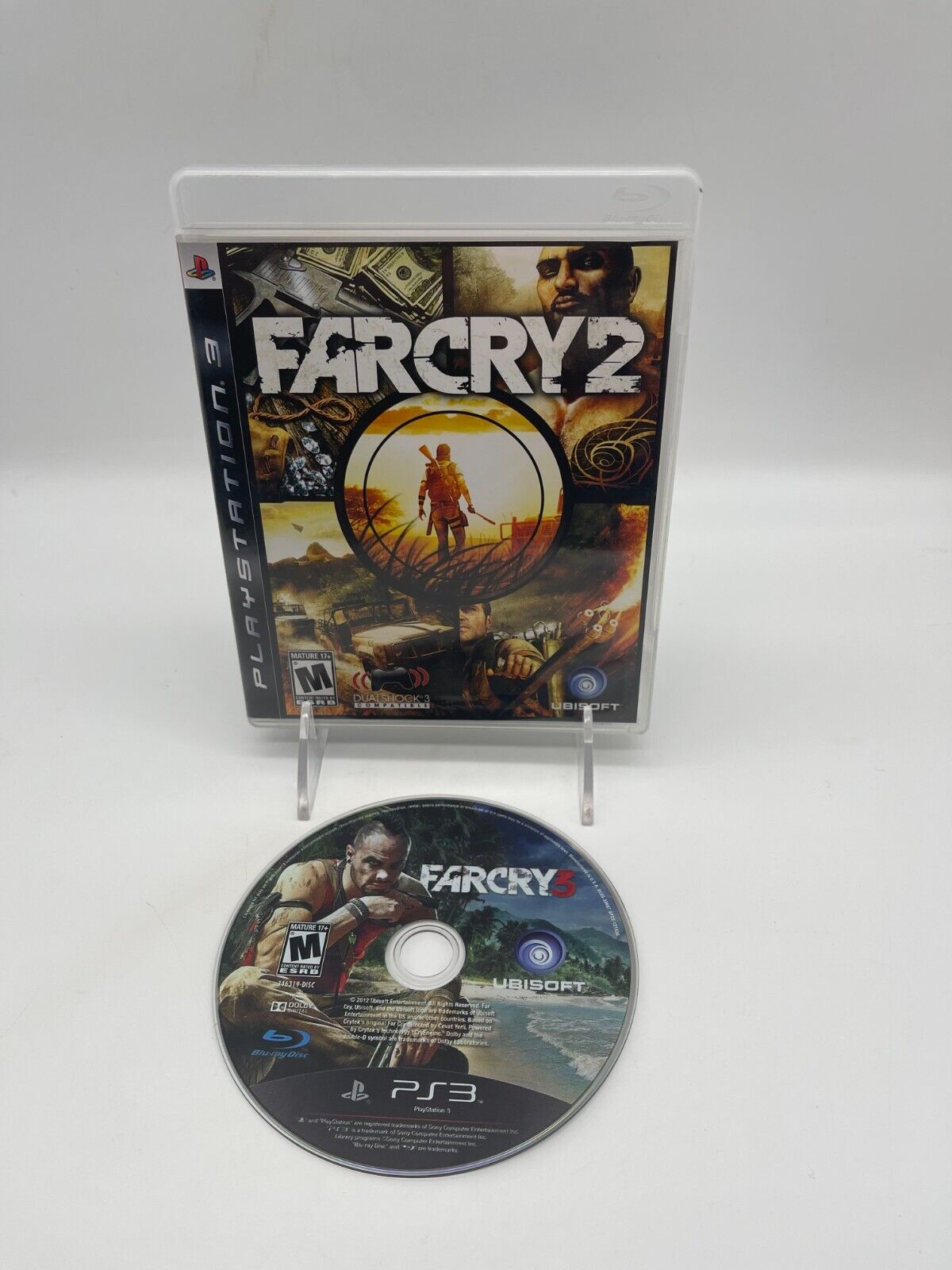 Far Cry 2 AND Far Cry 3 (Sony PlayStation 3 PS3) TWO GAMES Tested