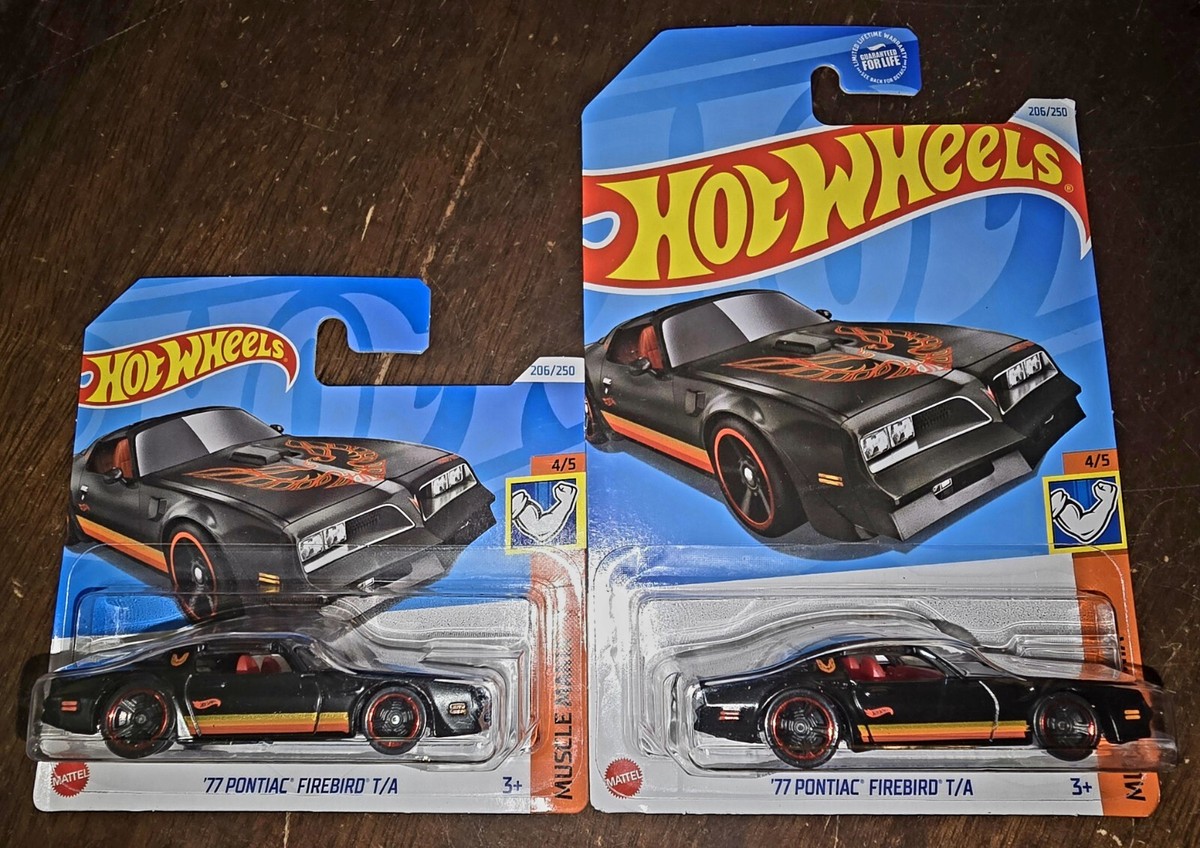 Hot Wheels 2024 '77 Pontiac Firebird T/A Black HW Muscle