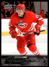 2015-16 Upper Deck Young Guns Keegan Lowe Rookie Carolina Hurricanes #246 R11