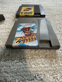 NES Nintendo Super Mario Bros 1 2 and 3 Lot Brothers I II III With Gun Duck Hunt