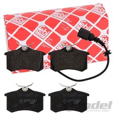 FEBI BREMSBELAGSATZ HINTEN für VW POLO (9N_) LUPO (6X1 6E1) SEAT IBIZA III (6L1)