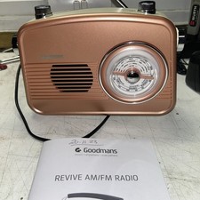 Goodmans Portable AM/FM Radio