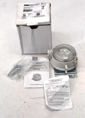 Huba Control Mechanical Pressure Switch 604 Series 604.90100C1 20-300 Pa