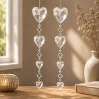 Formano Fensterdeko HäNger Herzen Aus Klarem Acryl- 2Er Set- 606655