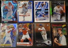 Aidan Miller /199 Lava, Bohm Bowman RC, UK Topps. Bowker /299 Phillies 16 cards
