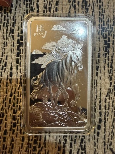 PAMP Suisse 10 oz .999 Fine Silver Bar – Sealed in Assay – New