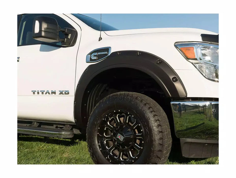 EGR 795904 Bolt-On Look Fender Flare Set of 4 Fits 2016 Nissan Titan XD - Image 2 of 4