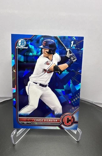 2022 Bowman Chrome Draft Sapphire Edition - Chase Delauter #BDC-49 (RC)