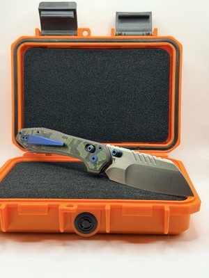 Vosteed Mini RSKAOS 80s Camo Carbon Satin M390 BROP Exclusive