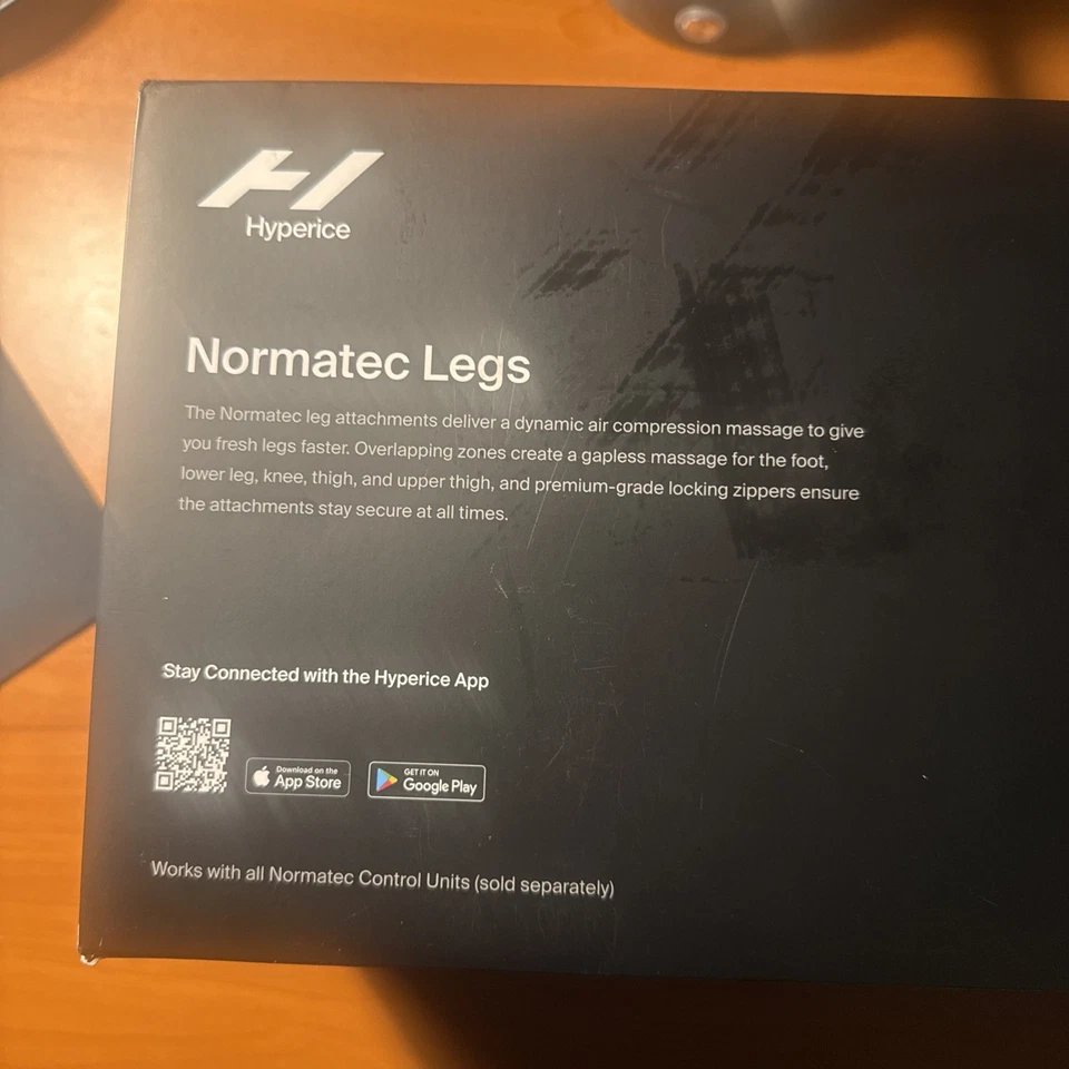 Normatec 3 Legs Tall Pair 63096-001-00-Open Box Mint Unused -Hyperice - Image 4 of 4