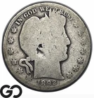 1892-O Barber Half Dollar, *Tough Date* New Orleans Issue