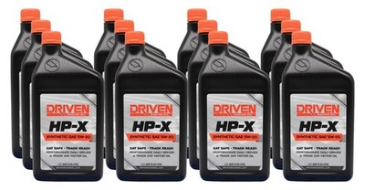 Driven Racing Oil HP-X 5W20 Motor Oil Case 12/Qt
