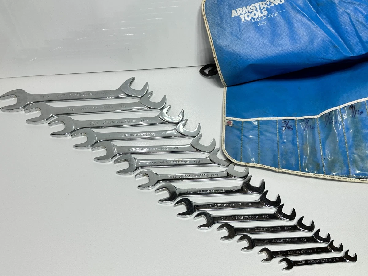 Jeu De 7 Clés Mixtes Armstrong Tools USA – Tête Flexible SAE 3/8-3/4 – Occasion
