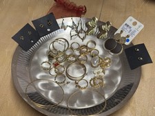 Modeschmuck Sortiment 42 Teile Damen Ring Kette Anh&auml;nger Armband Ohrring