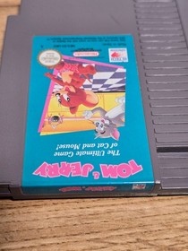 NES Tom and Jerry &ndash; Complete (Cartridge, Manual & Sleeve) &ndash; Fully Working