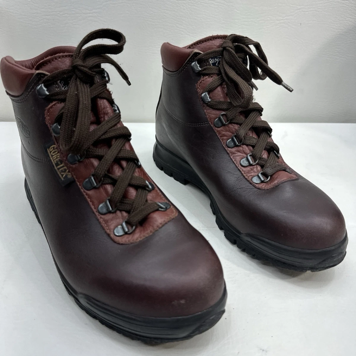 Vasque Sundowner Gortex Italy Hiking Backpacking Boots Gorpcore Cowhide Men\'s 8M Vasque Sundowner Italy Indiana Men main image 3