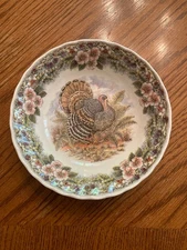 Queen's Thanksgiving Made In Columbia Myott Factory Cereal/Soup Bowl 6.5" Diam