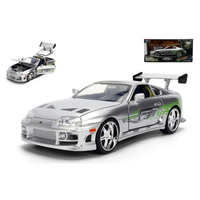 Brian's Toyota Fast & Furious Silver 1:24 Jada Toys Movie -D- Neues Modell