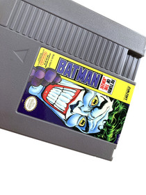 Nintendo Nes Batman Return of Joker Game Cartridge Tested Outstanding Label