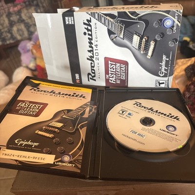 Rocksmith 2014 Edition PC Windows/Mac 2013 Two Disc - No Cable