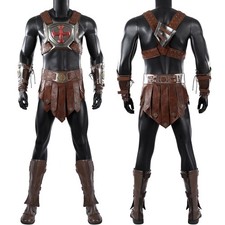 Masters of the Universe Adam He-Man Cosplay Costume Battle Armor With Boots