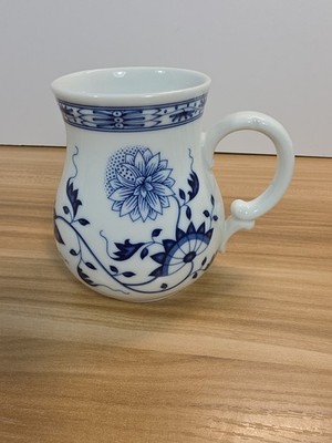 Hutschenreuther Germany Blue Onion Cream Pitcher 