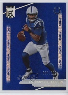2024 Panini Donruss Elite Status Sparkle /299 Anthony Richardson #38 12ps