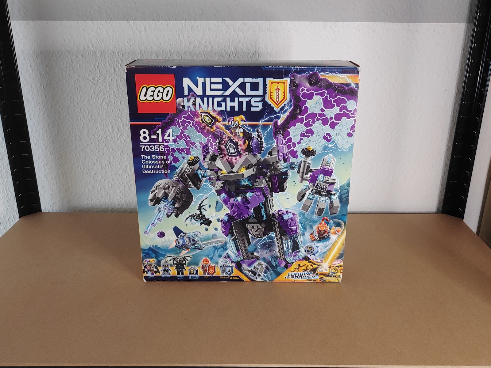 LEGO NEXO KNIGHTS: Der stürmische Steinkoloss (70356) - NEU SEALED