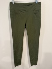 Athleta Leggings Womens Small L Olive Green High Waisted Yoga Running Athleisure