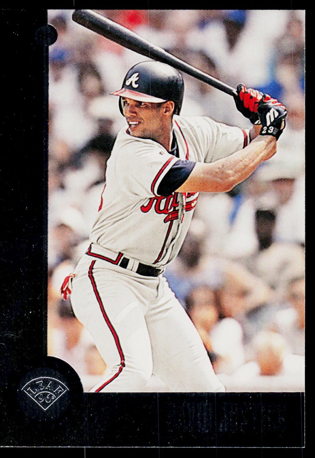 1996 Leaf #60 David Justice