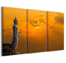 STAMPE SU TELA BUDDHA II 2024 QUADRO MODERNO PER ARREDAMENTO QUADRI SU TELA