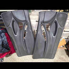 1999-2004 Ford Mustang Door Panels Charcoalblack Set Pair Lh Rh Oem