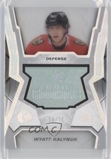 2021-22 SPx Finite Rookies Silver Spectrum 50/75 Wyatt Kalynuk #F-19 2d8