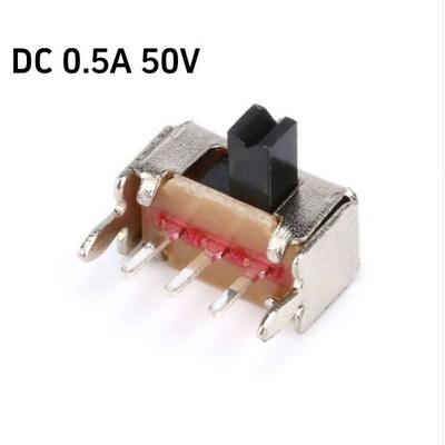 Mini Slide Switch On-OFF 2 Position 3 Pin Micro Toggle PCB 3mm Handle SK12D07VG3