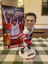 Comerica Bank Kirk Maltby Grind Line Bobblehead Series Detroit Red Wings