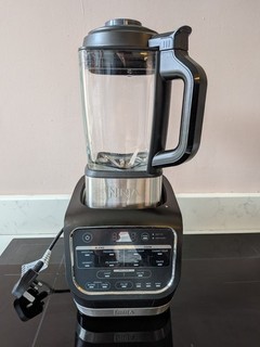 Ninja HB150UK Foodi Hot and Cold Blender & Soup Maker 1.7L Glass Jug 1000w Black