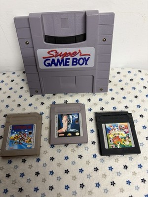 Super Gameboy Game Boy Game Lot (Super Nintendo, SNES) CLEAN Authentic & Tested